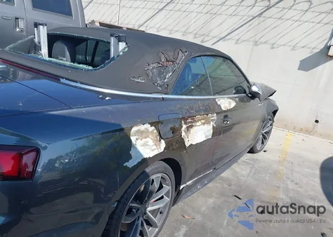 2018 Audi S5 Premium Plus из США, поврежденный, VIN WAUY4GF57JN005703